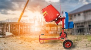Westmix Electric Cement Mixer / 2.2 cu ft / 240 volt